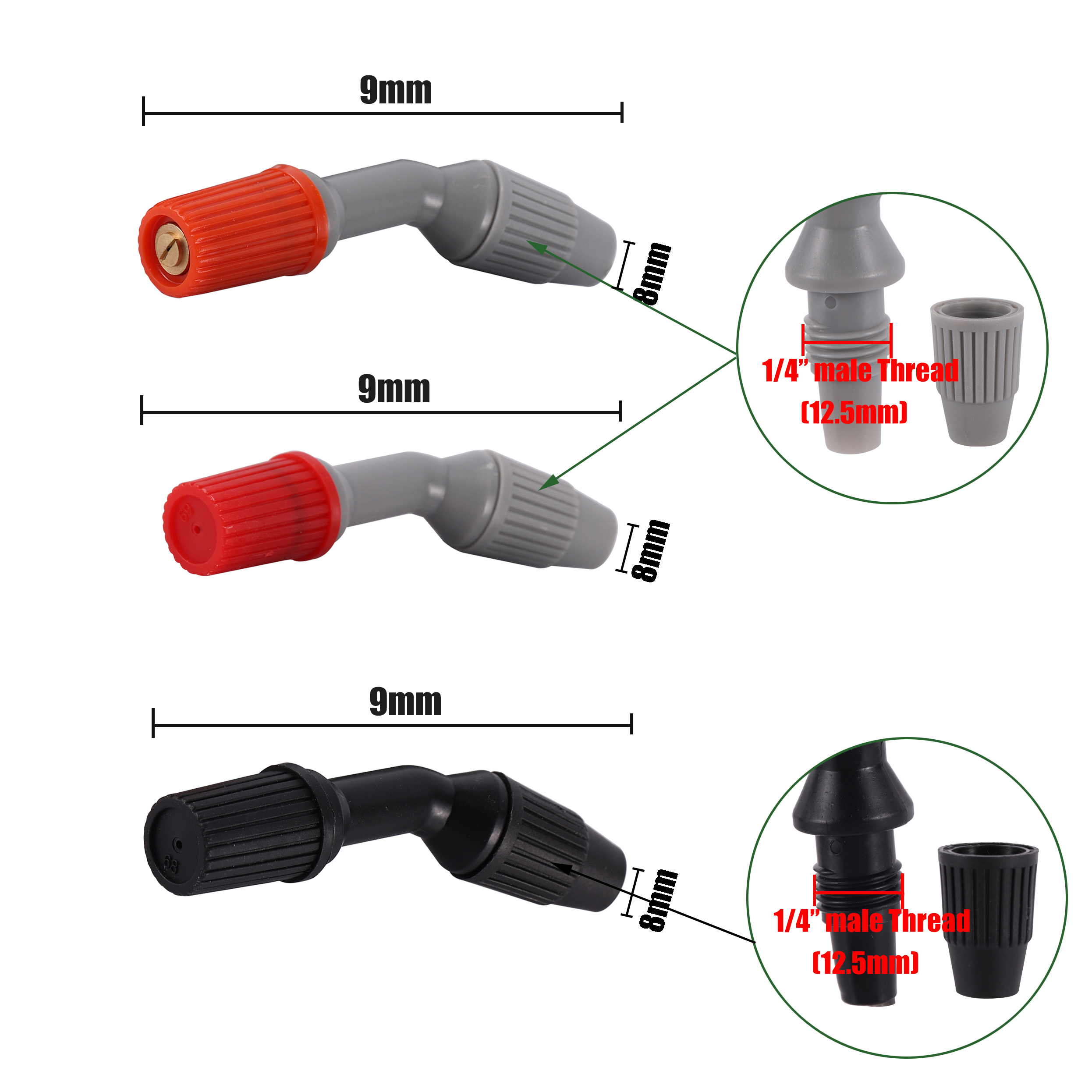 Adjustable Sprayer Nozzle Tip  - Orchard Sprayer Tractor 리뷰 및 가격