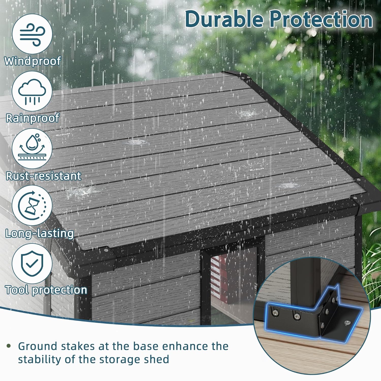 6X4 FT Outdoor Shed, Plastic S - Farming And Agriculture 리뷰 및 가격