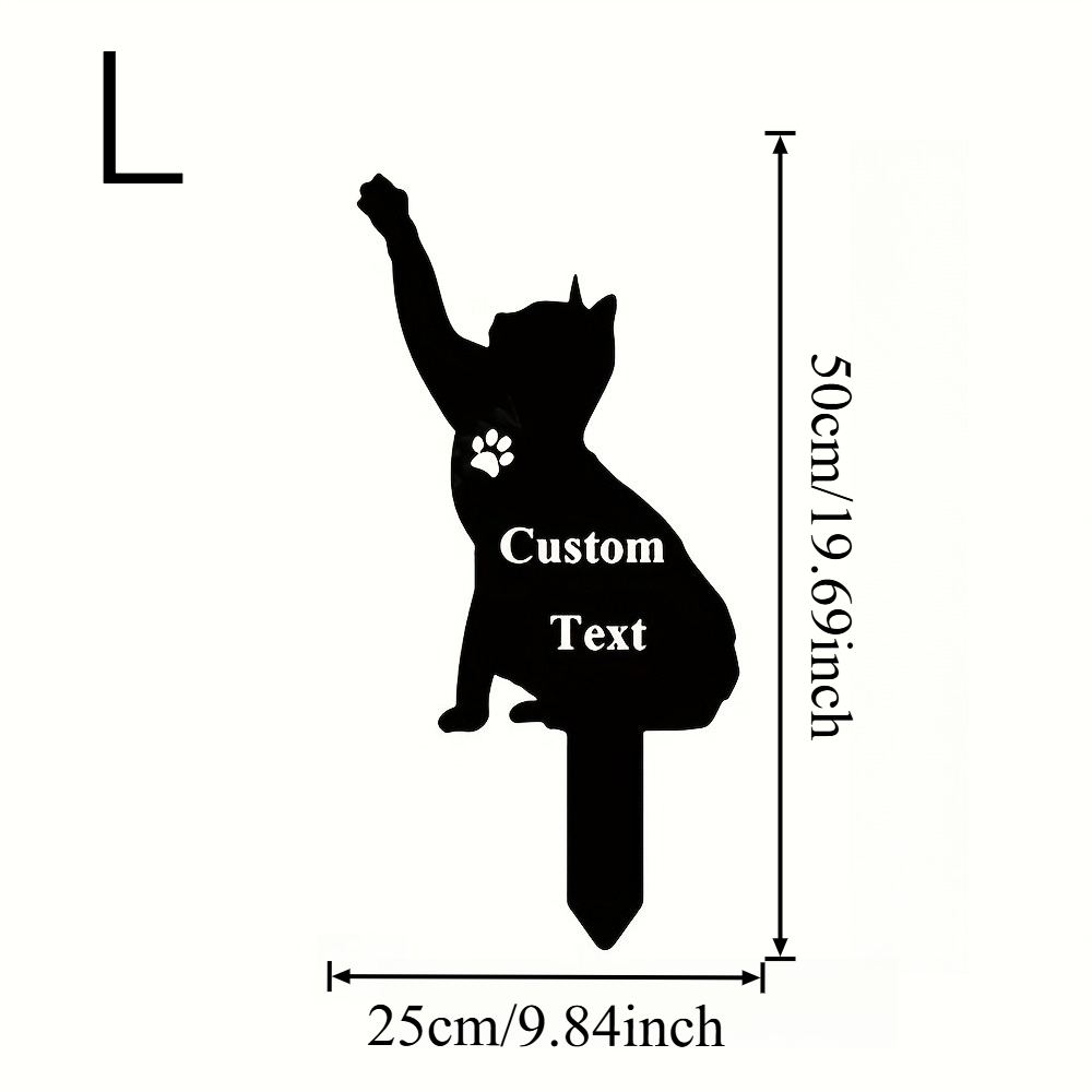 Custom Cat Memorial Stake, Cat - Farming And Agriculture 리뷰 및 가격