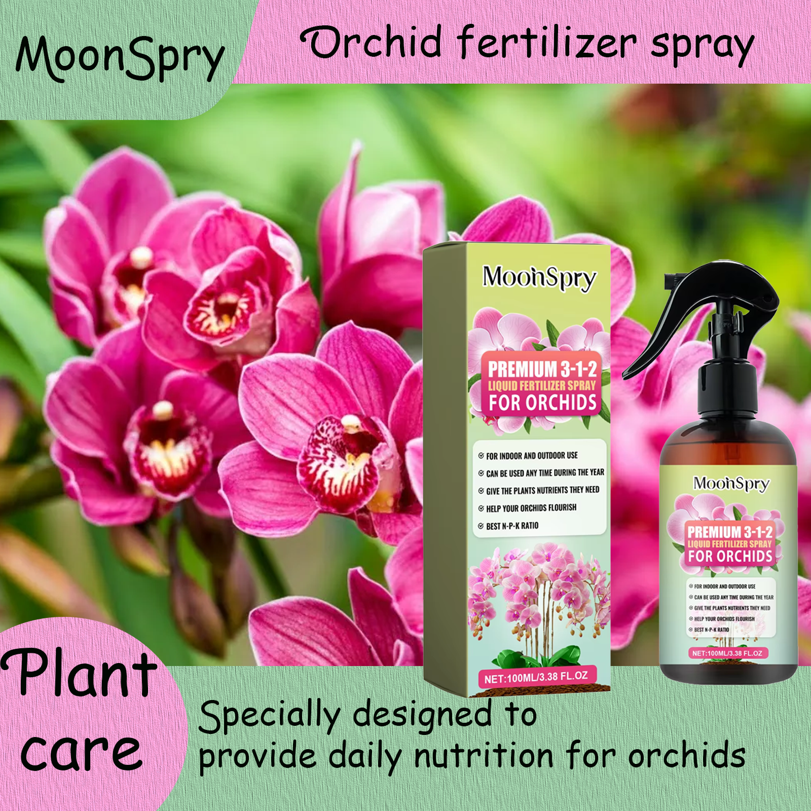 100ml Orchid Bloom Booster Spr - Orchard Sprayer Tractor 리뷰 및 가격