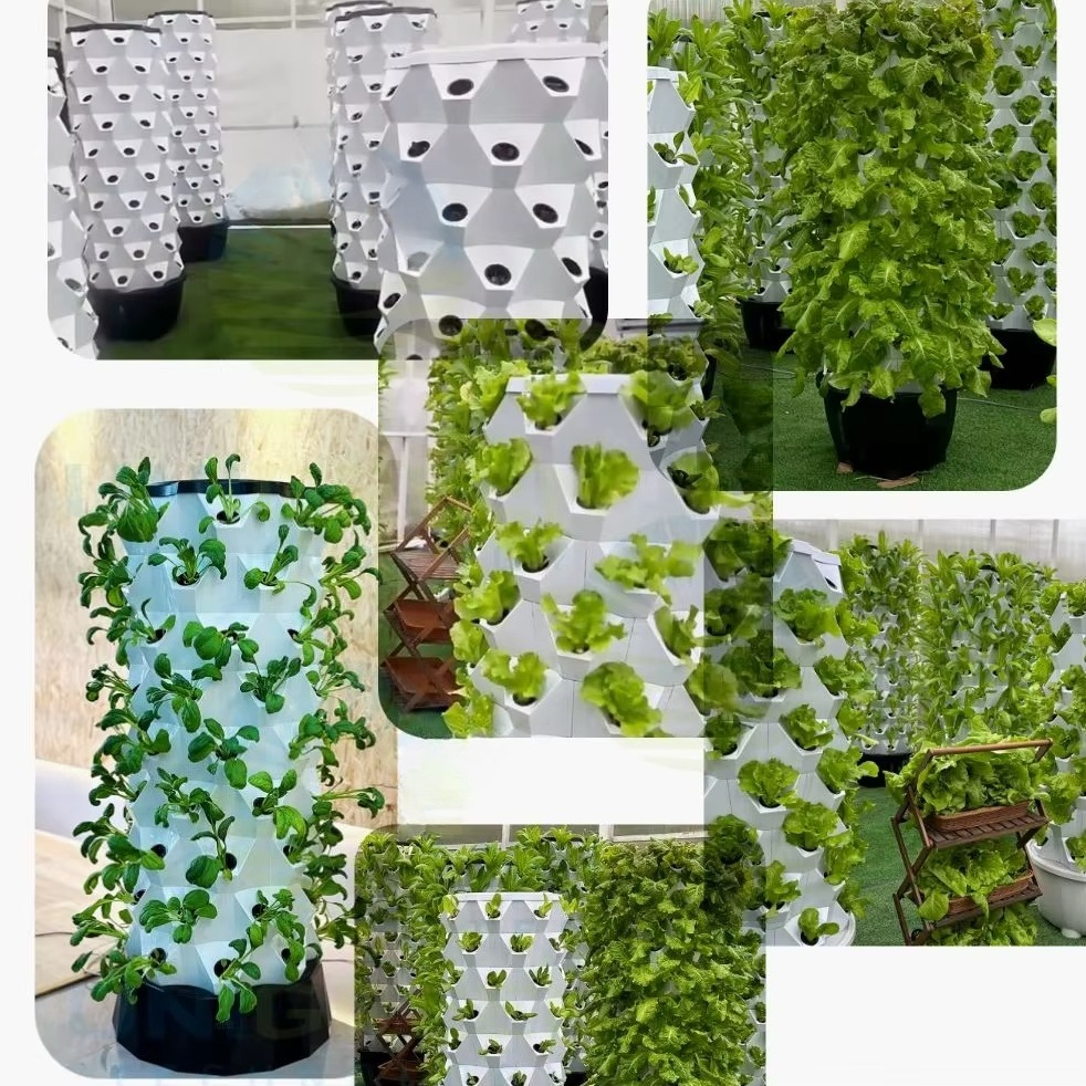 Vertical Garden Tower Wheels M - Hydroponic Farming Agriculture 리뷰 및 가격