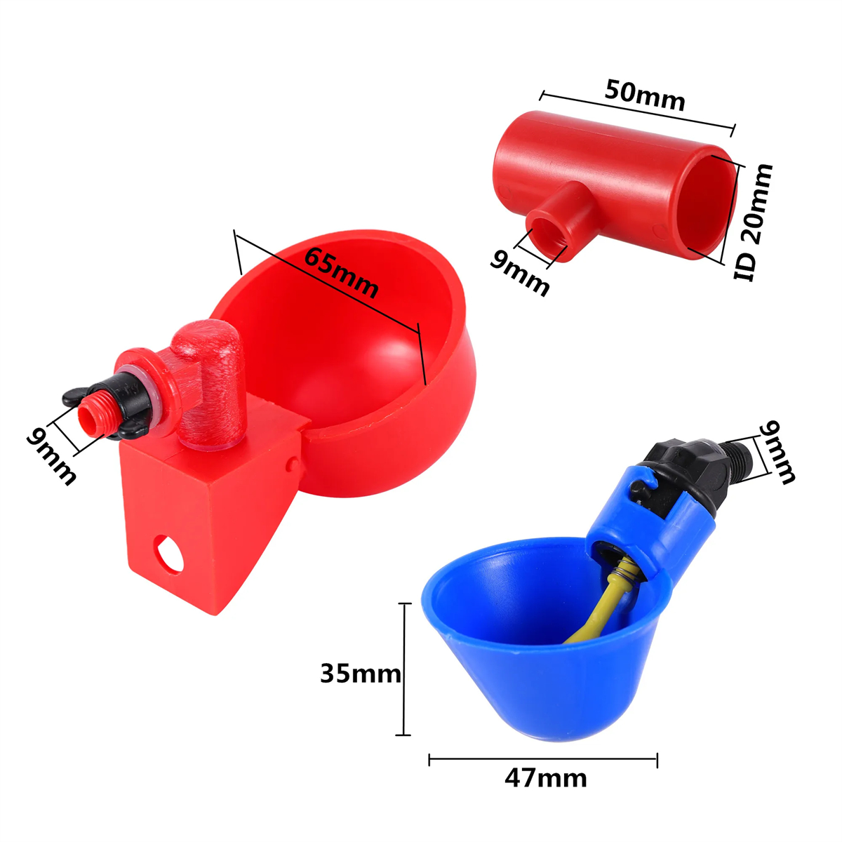 9mm Thread Interface Automatic - Chicken Nipple Drinker 리뷰 및 가격