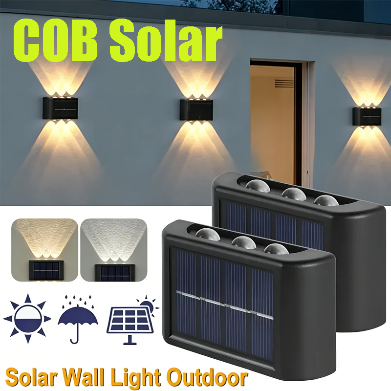 COB Solar Wall Lamp Outdoor Wa - Farming And Agriculture 리뷰 및 가격