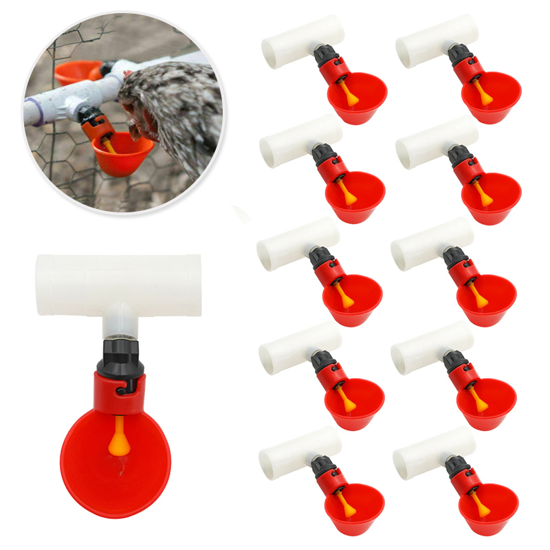 10Pcs Automatic Chicken Quail  - Chicken Nipple Drinker 리뷰 및 가격