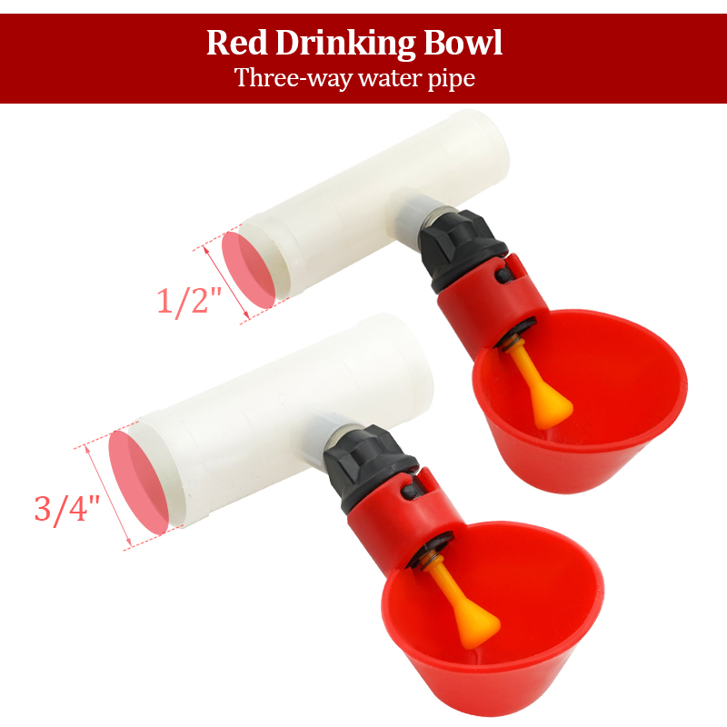 10Pcs Automatic Chicken Quail  - Chicken Nipple Drinker 리뷰 및 가격