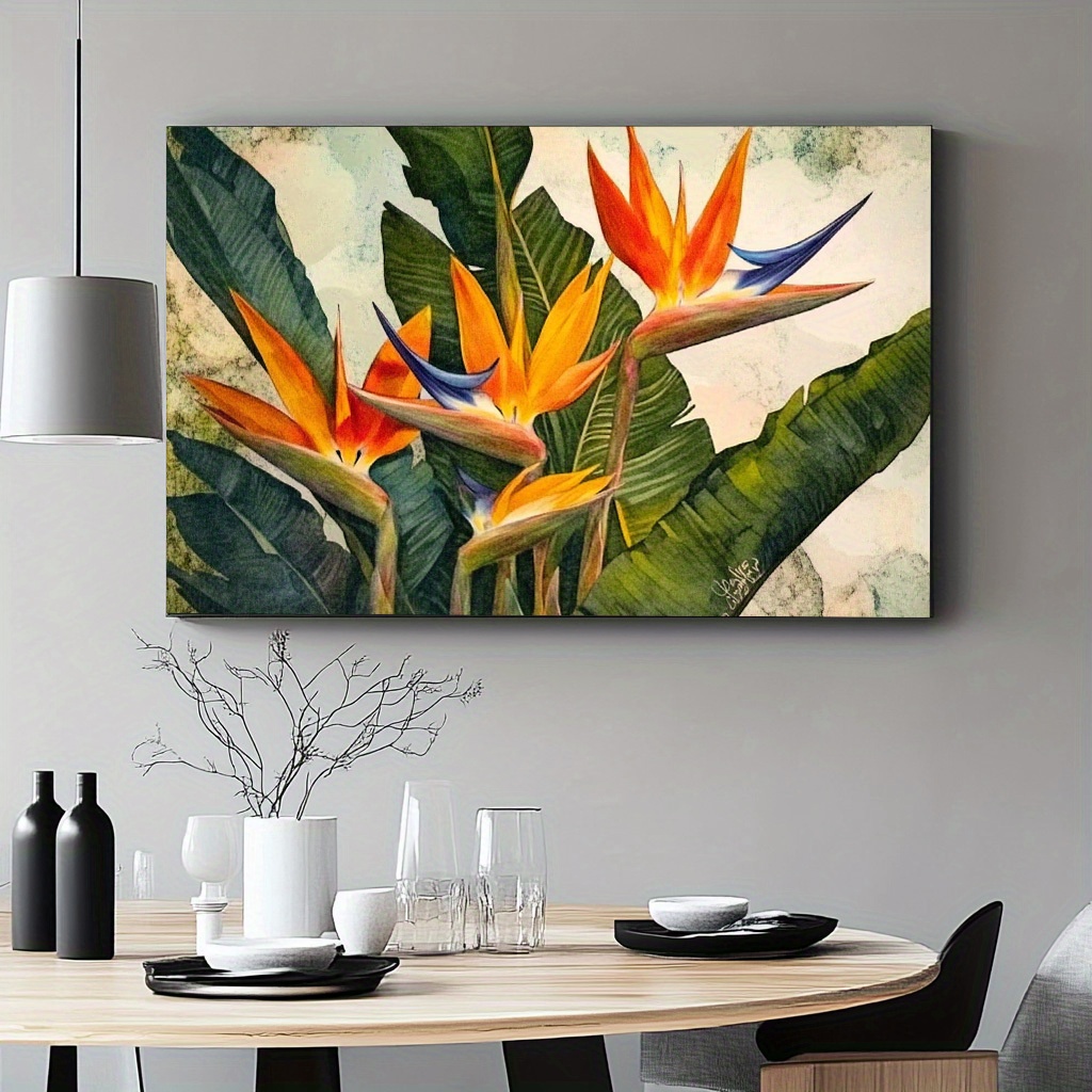 Vibrant Tropical Orchid Poster - Orchard Sprayer Tractor 리뷰 및 가격