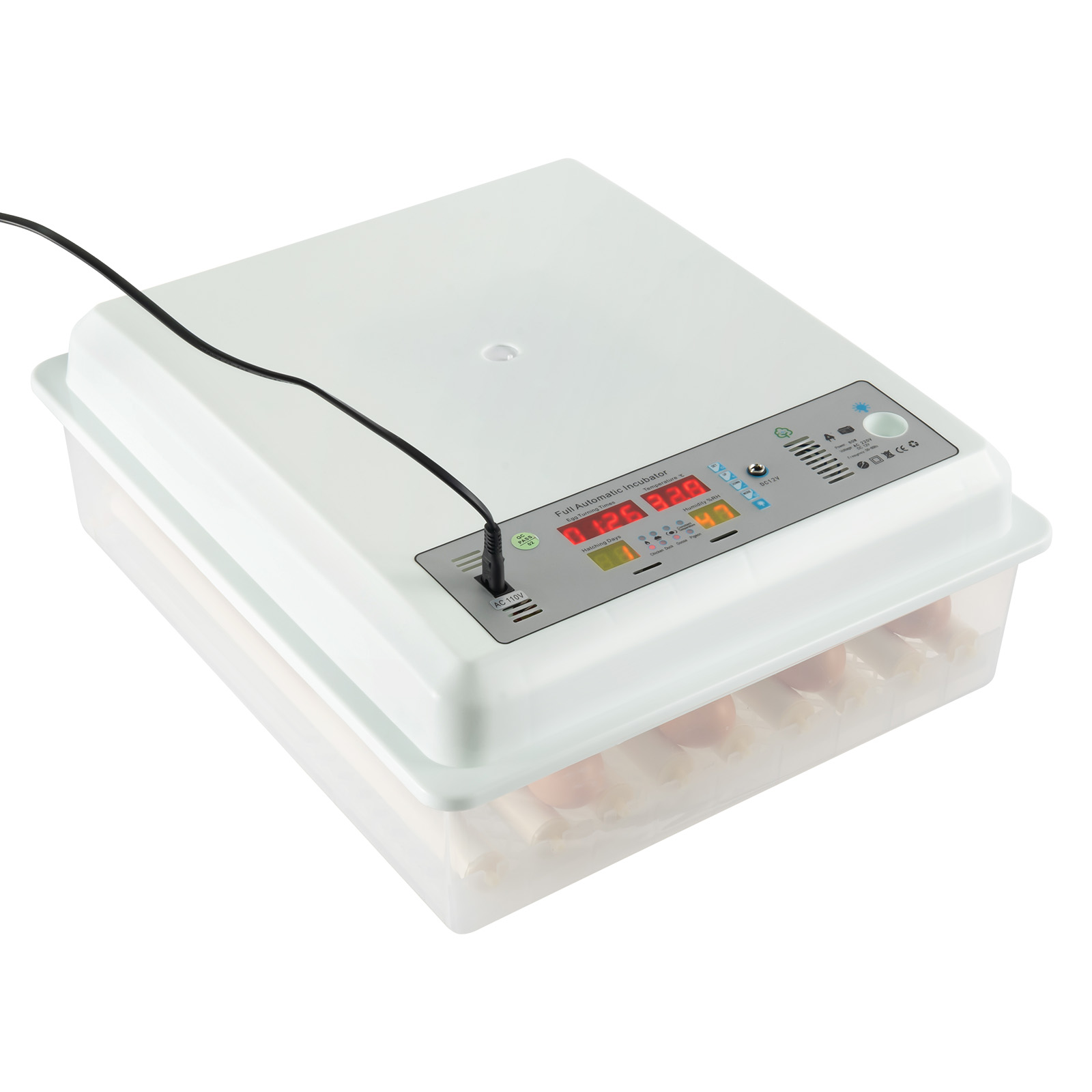 Egg Incubator for 64 Eggs, Dua - Quail Egg Incubator 리뷰 및 가격