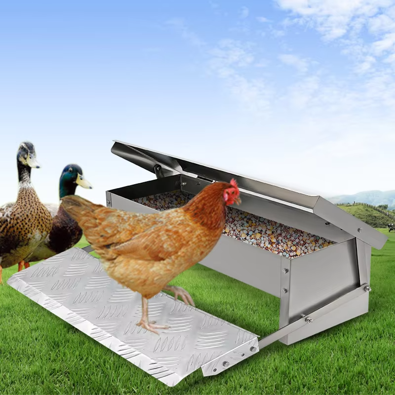 Automatic Chicken Feeder with  - Chicken Nipple Drinker 리뷰 및 가격