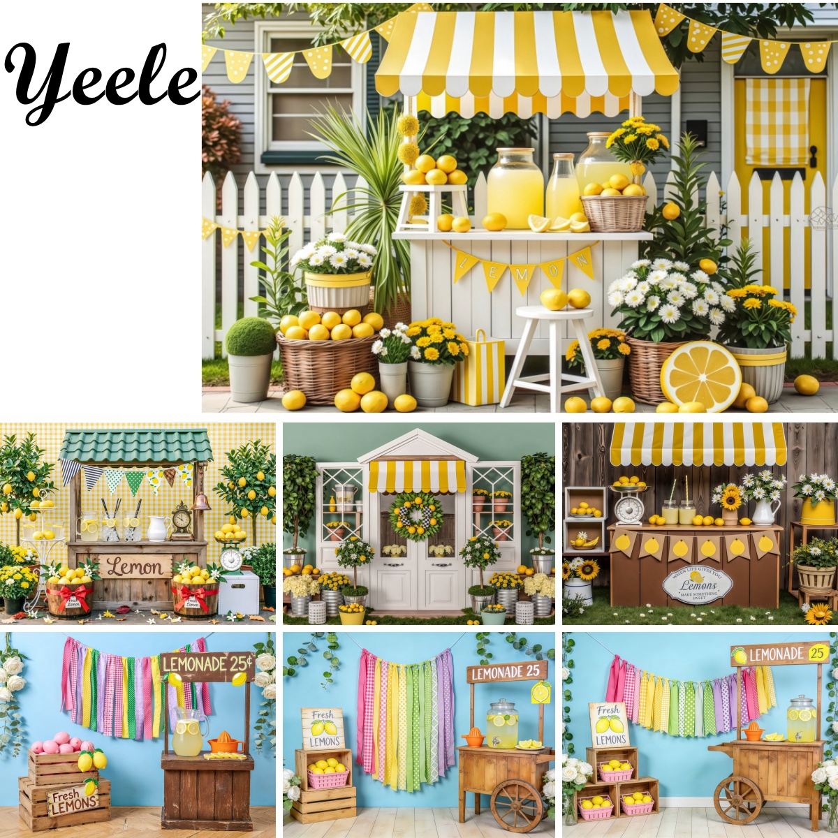 Yellow Lemon Stand Photographi - Orchard Sprayer Tractor 리뷰 및 가격
