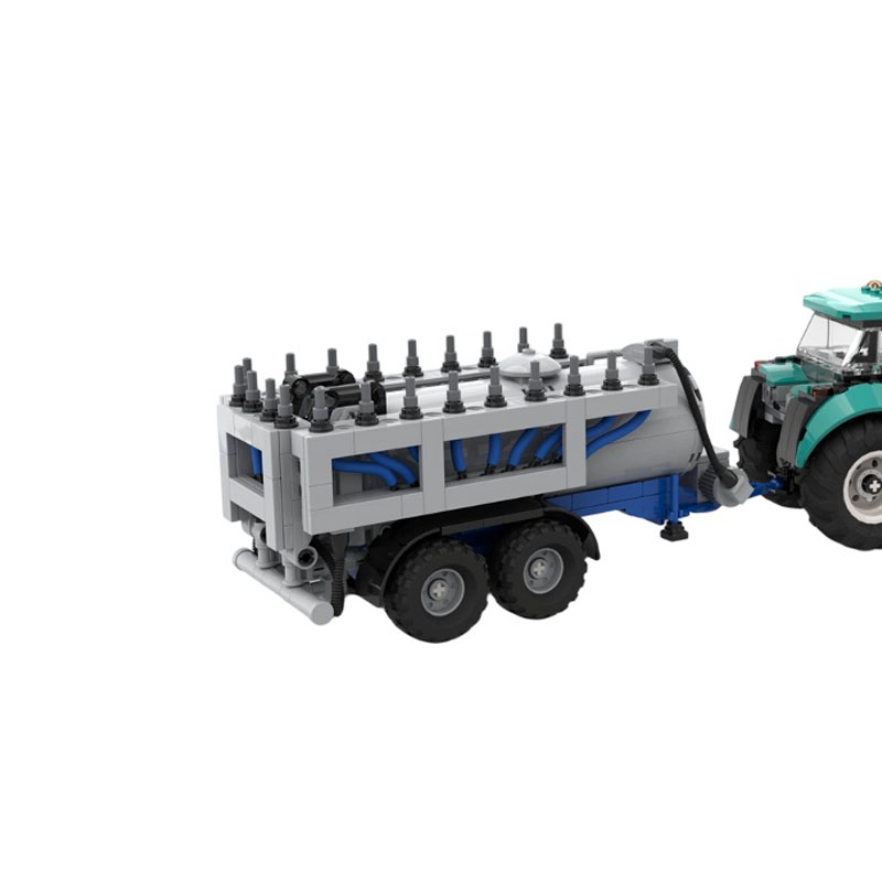 City Tractor MOC Building Bloc - Farming Agriculture Model 리뷰 및 가격