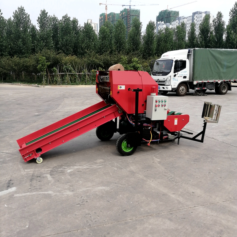 Green Storage Corn Stalk Baler - Silage Baler Machine 리뷰 및 가격