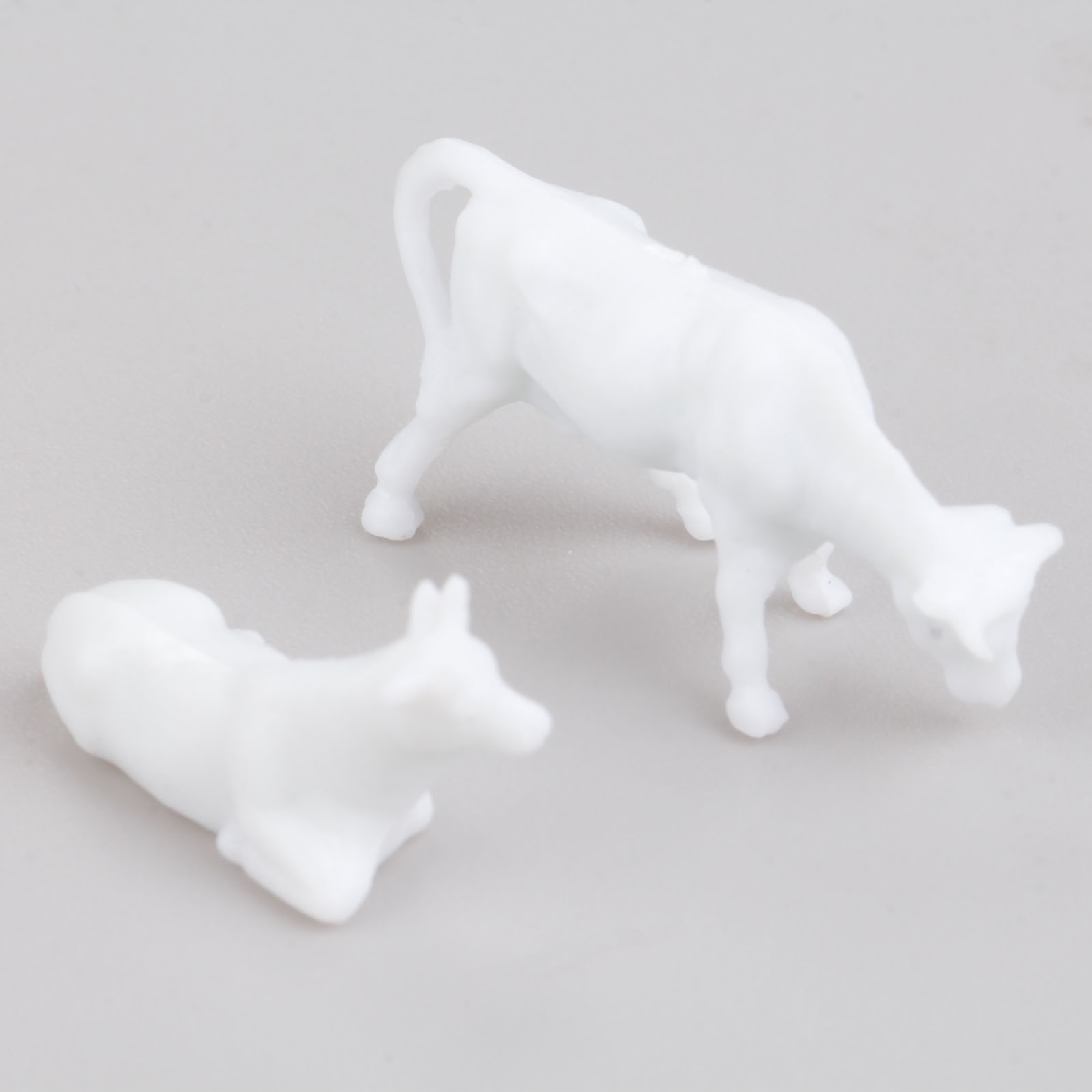 100pcs White Model Cows Scale  - Farming Agriculture Model 리뷰 및 가격