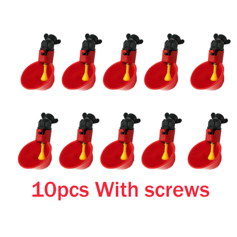 10Pcs Chicken Quail Hanging Wa - Chicken Nipple Drinker 리뷰 및 가격
