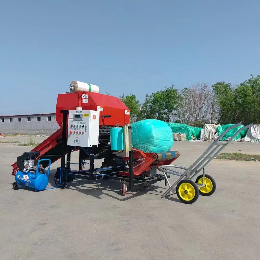 Wrapper Round Automatic Super  - Silage Baler Machine 리뷰 및 가격