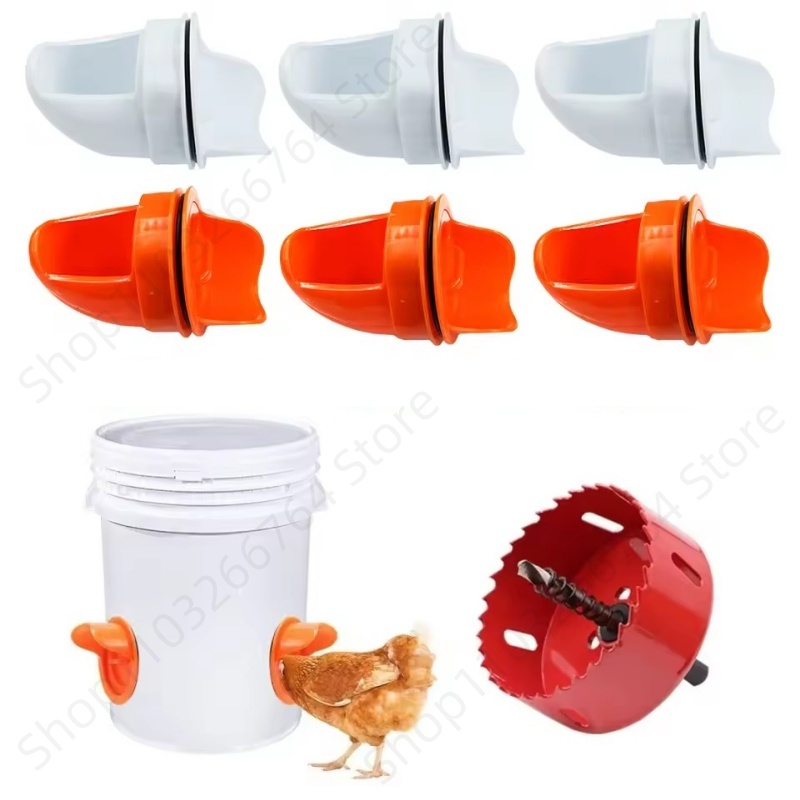 Automatic Gravity Chicken Feed - Chicken Nipple Drinker 리뷰 및 가격
